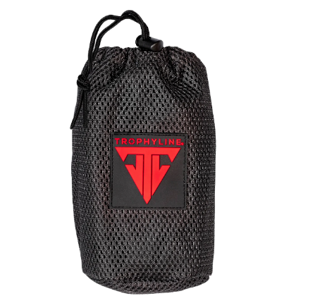 GREY ROUND ACCESSORY POUCH