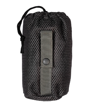 GREY ROUND ACCESSORY POUCH