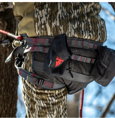 GREY ROUND ACCESSORY POUCH