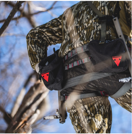 GREY ROUND ACCESSORY POUCH