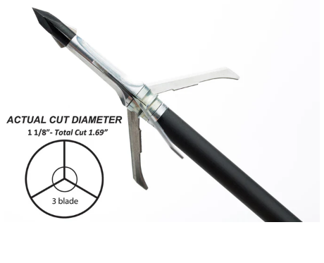 RAZORTIP MECHANICAL BROADHEADS 1913 RAZORTIP 125GR (3PK)