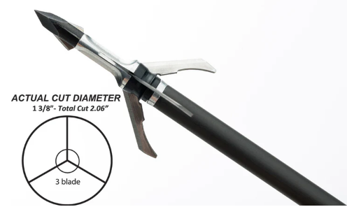 RAZORTIP MECHANICAL BROADHEADS 1913 RAZORTIP 125GR (3PK)