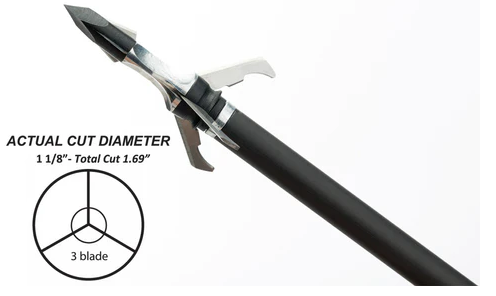 RAZORTIP MECHANICAL BROADHEADS 1913 RAZORTIP 125GR (3PK)