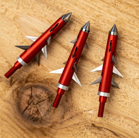 THORN CROWN 100 GRAIN CROSSBOW FIXED BLADE BROADHEAD 3-PACK