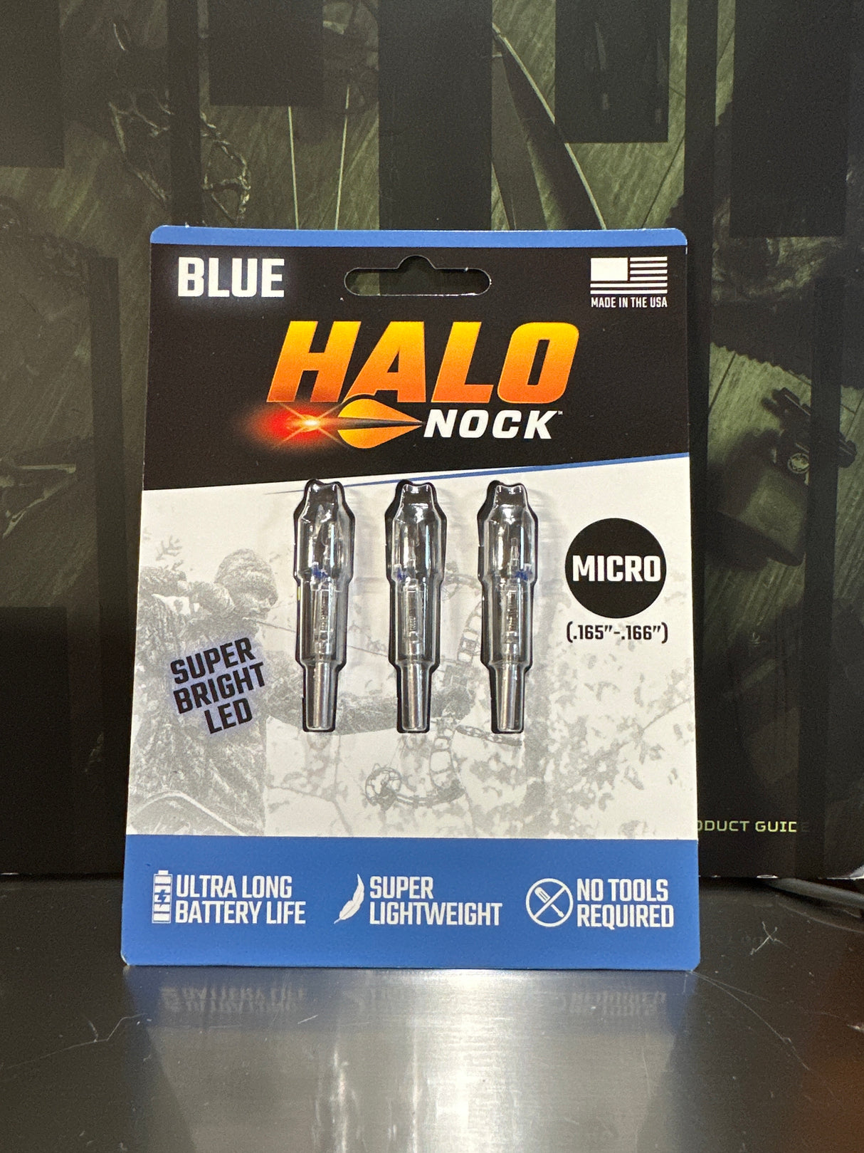Halo Nock Lighted Nock Micro Fit Blue