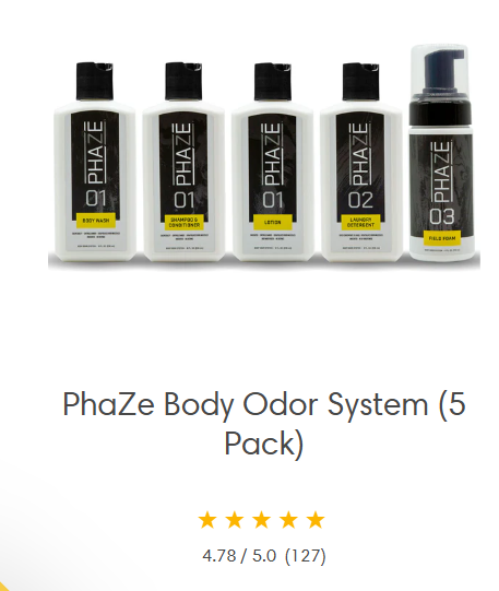 PhaZe Body Odor System (5 Pack)