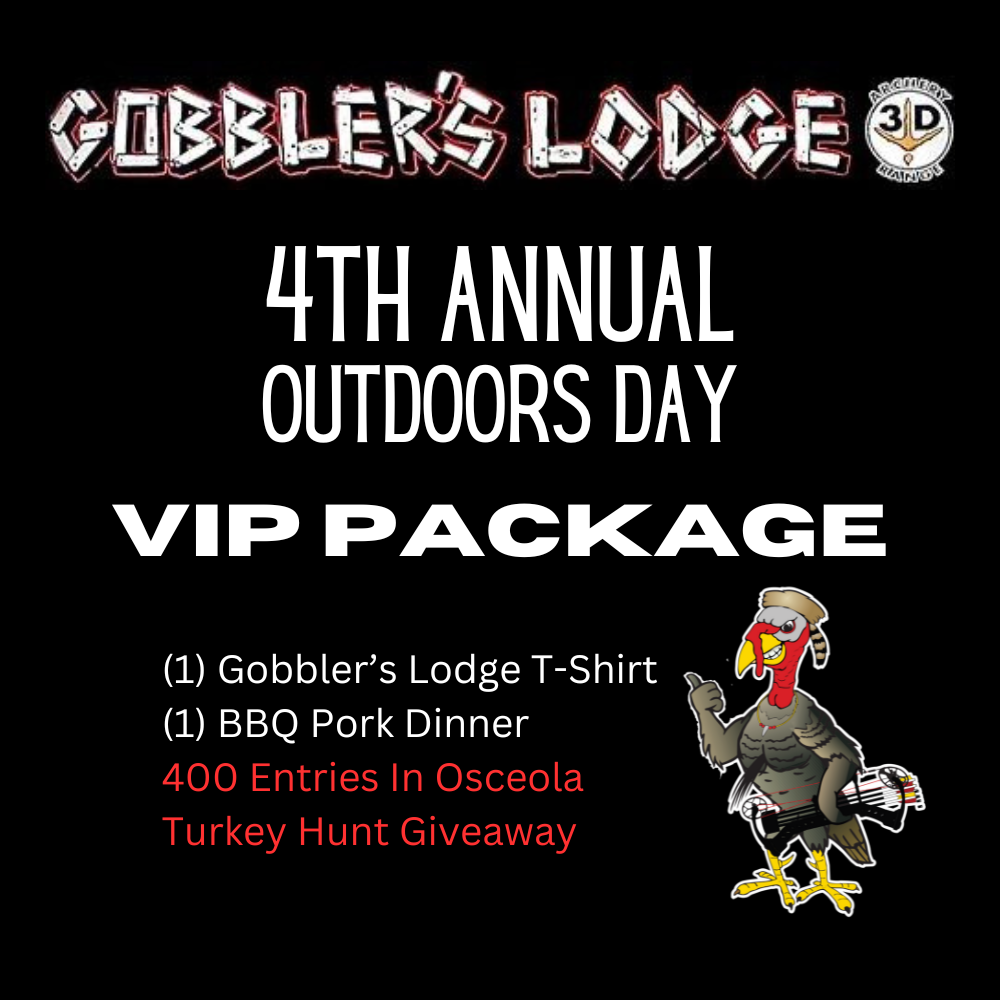 4th Annual Outdoors Day VIP Package - ONLY 100 AVAILABLE