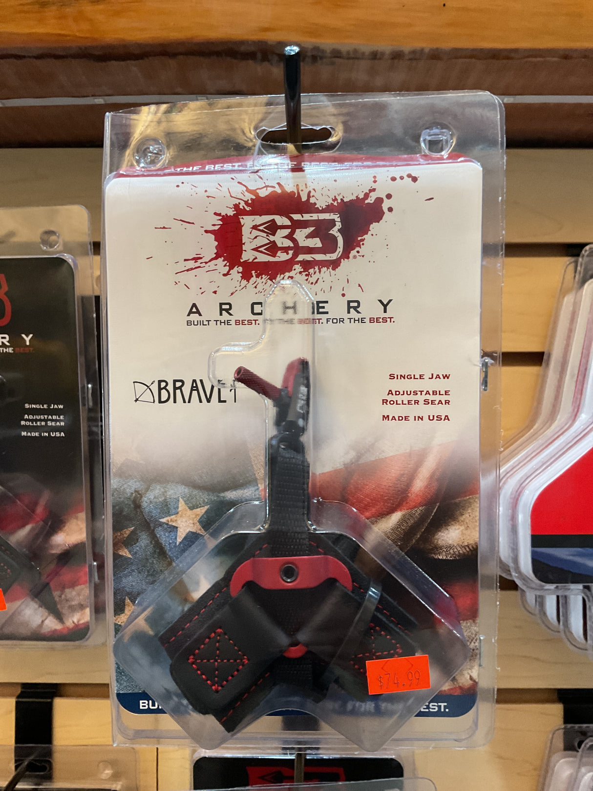 B3 Archery Brave ( RED- Strap)