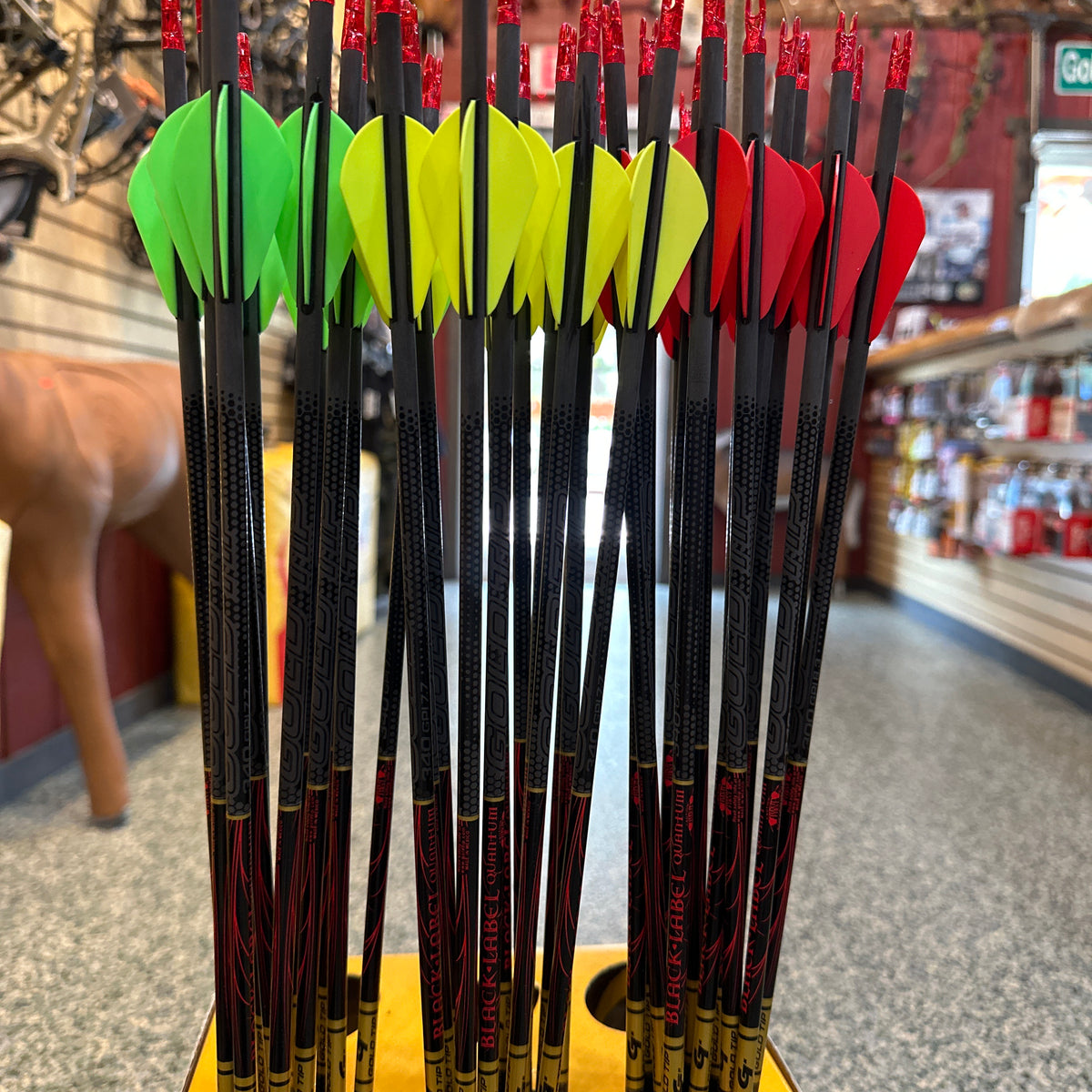 Gold Tip Black Label Quantum Arrows – .204 Precision – Gobbler's Lodge