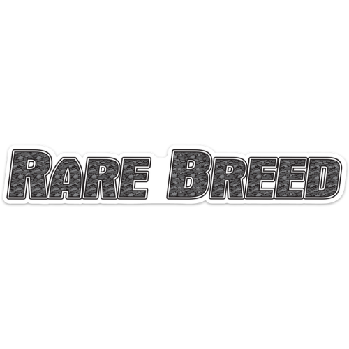 RARE BREED / FISH Vinyl Sticker