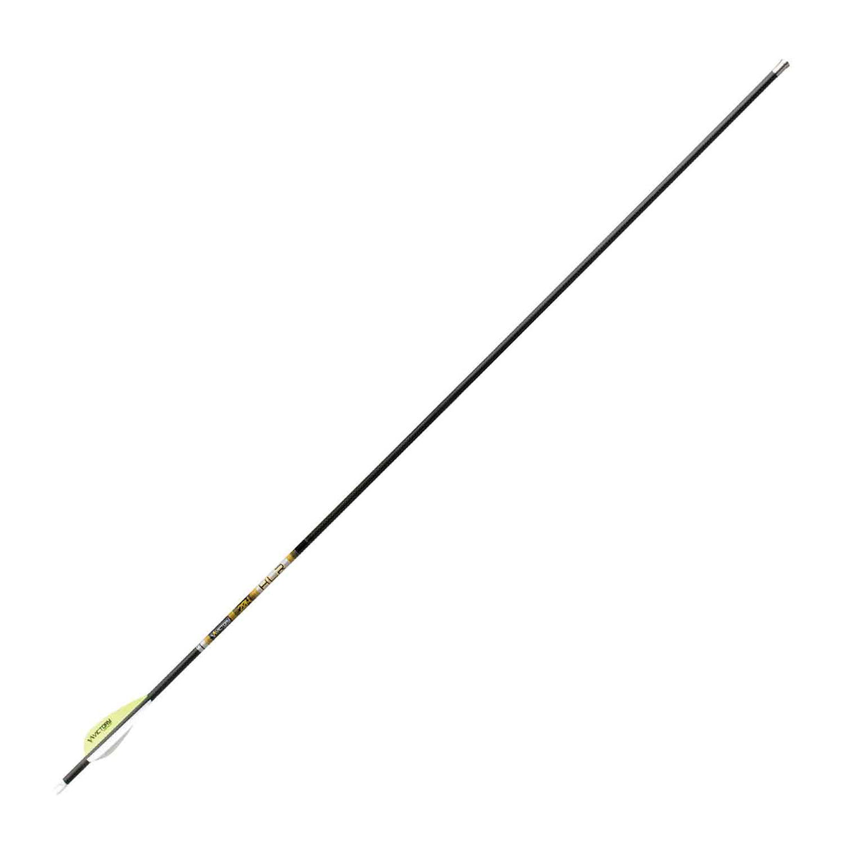 Victory HLR Elite 0.204  Spine Fletched Arrows 6 Pack 300 Spine (Yellow)