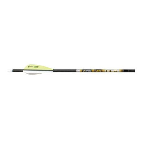 Victory HLR Elite 0.204  Spine Fletched Arrows 6 Pack 350 Spine (Yellow)